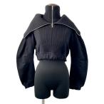  Moncler вязаный wi low Smith половина Zip J209T8G00005 женский размер XS MONCLER чёрный 