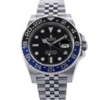 ロレックス GMTマスター2 デイト ランダムシリアル ルーレット 126710BLNR ROLEX 腕時計 黒文字盤 【安心保証】