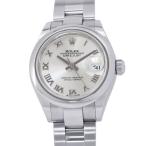 【半期決算セール開催中】 ロレックス レディ デイトジャスト ランダムシリアル ルーレット 279160 ROLEX 腕時計 シルバー文字盤 【安心保証】