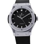 ウブロ クラシック フュージョン チタニウム 542.NX.1171.RX HUBLOT 腕時計 ウォッチ 黒文字盤 【安心保証】