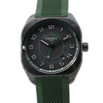 エルメス H08 SP1.746 HERMES 腕時計 ブラック/グリーン文字盤 【安心保証】