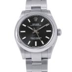 ロレックス オイスターパーペチュアル31 ランダムシリアル ルーレット 277200 ROLEX 腕時計 黒文字盤 【安心保証】