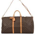 Louis Vuitton сумка "Boston bag" монограмма ключ poru* частота lie-ru60 M41412 LOUIS VUITTON путешествие сумка дорожная сумка [ безопасность гарантия ]