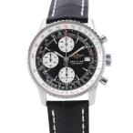 ブライトリング オールドナビタイマー A13322 クロノグラフ BREITLING 腕時計 黒文字盤 【安心保証】