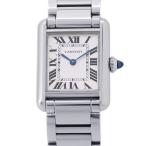 カルティエ タンク マスト SM WSTA0051 Cartier 腕時計 シルバー文字盤 クォーツ 【安心保証】