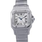 カルティエ サントスガルベ SM W20054D6 Cartier 腕時計 シルバー文字盤 【安心保証】