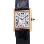カルティエ タンク ルイ カルティエ LM W1529756 Cartier 腕時計 白文字盤 【安心保証】