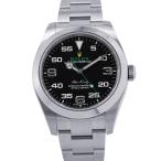 ロレックス エアキング ランダムシリアル ルーレット 116900 ROLEX 腕時計 黒文字盤 【安心保証】