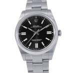 ロレックス オイスターパーペチュアル41 ランダムシリアル ルーレット 124300 ROLEX 腕時計 黒文字盤 【安心保証】