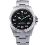 ロレックス エアキング ランダムシリアル ルーレット 126900 ROLEX 腕時計 黒文字盤 【安心保証】