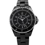 シャネル J12 H5695 CHANEL 腕時計 ウォッチ 黒文字盤 クォーツ 【安心保証】