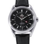 オメガ シーマスター アクアテラ 150M コーアクシャル GMT 231.10.43.22.01.001 OMEGA 腕時計 黒文字盤 【安心保証】