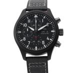 IWC パイロット・ウォッチ・クロノグラフ ・トップガン IW389101 腕時計 黒文字盤 【安心保証】