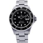 ロレックス サブマリーナ デイト V番 16610 ROLEX 腕時計 黒文字盤 【安心保証】