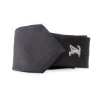  Louis Vuitton галстук LV вышивка шелк M76630 LOUIS VUITTON мужской чёрный [ безопасность гарантия ]