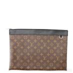  Louis Vuitton клатч монограмма * мака sa- небольшая сумочка * Discovery M69411 LOUIS VUITTON Vuitton черный чёрный [ безопасность гарантия ]