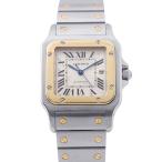 カルティエ サントスガルベ LM W20058C4 Cartier 腕時計 シルバー文字盤 【安心保証】