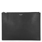  солнечный rolan Париж клатч Mini Zip планшет рукав кожа 397294 SAINT LAURENT PARIS чёрный [ безопасность гарантия ]
