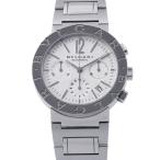 ブルガリ ブルガリブルガリ クロノグラフ BVLGARI 腕時計 黒文字盤 【安心保証】
