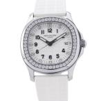 パテックフィリップ アクアノート ルーチェ ダイヤベゼル 5067A-011 PATEK PHILIPPE 腕時計 白文字盤 【安心保証】