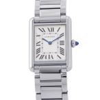 カルティエ タンク マスト LM WSTA0052 Cartier 腕時計 シルバー文字盤 【安心保証】
