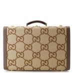  Gucci jumbo GG medium rigid чемодан парусина / кожа 722179 GUCCI путешествие сумка [ безопасность гарантия ]