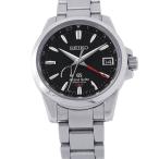 セイコー グランドセイコー ヘリテージコレクション GMT スプリングドライブ SBGE013 SEIKO 腕時計 黒文字盤 【安心保証】