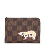  Louis Vuitton клатч Damier *ebenja Ian to небольшая сумочка * Jules N60390 Vuitton сумка LV квадратное -doNIGO сотрудничество 