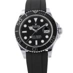 ロレックス ヨットマスター42 K18WGホワイトゴールド 226659 ROLEX 腕時計 黒文字盤 【安心保証】