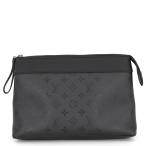  Louis Vuitton клатч монограмма * midnight небольшая сумочка * Voyage суп ruM82545 LOUIS VUITTON чёрный черный 