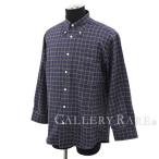  Hermes рубашка длинный рукав в клетку мужской размер 39 15 1/2 хлопок HERMES одежда одежда проверка рубашка хлопок 