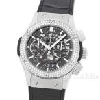 ウブロ クラシックフュージョン アエロフュージョン チタニウム ダイヤモンドベゼル クロノグラフ 525.NX.0170.LR.1104 HUBLOT 時計