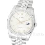 ロレックス デイトジャスト シルバーホリコン 116234G 10Pダイヤ ランダム ルーレット R ...