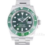 ロレックス サブマリーナ グリーン デイト ランダムシリアル ルーレット 116610LV ROLE ...