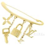 ルイヴィトン ブローチ モノグラム LOUIS VUITTON ヴィトン ピンブローチ アクセサリー キーモチーフ LV パドロック