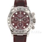 ロレックス デイトナ K18WGホワイトゴールド ルベライト 8Pダイヤ P番 116519G RO ...