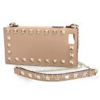  Valentino смартфон кейс цепь плечо блокировка заклепки KW0P0647BOL VALENTINO iPhone iPhone7 Valentino смартфон покрытие 