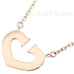 カルティエ ネックレス C ハート K18PGピンクゴールド Cartier ペンダント ジュエリー