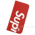  Louis Vuitton iPhone кейс epi IPHONE7* folio Supreme сотрудничество M64498 LOUIS VUITTON Vuitton мобильный кейс iPhone iPhone 7