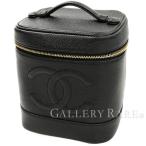 シャネル バニティバッグ ココマーク キャビアスキン 縦型 A01998 CHANEL バッグ 化粧ポーチ コスメポーチ トラベル
