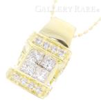 ダイヤモンド ネックレス ダイヤモンド 0.75ct K18YGイエローゴールド ジュエリー ペンダント