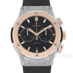 ウブロ クラシックフュージョン クロノグラフ 18Kキングゴールド チタン ラバー 521.NO.1181.RX HUBLOT 腕時計 チタニウム ピンクゴールド