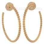 ヴァンクリーフ&amp;アーペル ピアス ペルレ フープ スモールモデル K18PGピンクゴールド VCARN9PL00 Van Cleef&amp;Arpels イヤリング ヴァンクリ
