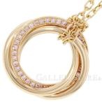 カルティエ ネックレス トリニティ ドゥ カルティエ ピンクサファイア K18PGピンクゴールド B3046000 Cartier ジュエリー サファイヤ