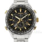 セイコー アストロン ASTRON 8Xシリーズ クロノグラフ GPSソーラー チタン SBXB007 SEIKO 腕時計 黒文字盤