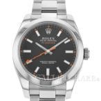 ロレックス ミルガウス G番 ルーレット 116400 ROLEX 腕時計 黒文字盤