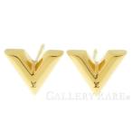 ルイヴィトン ピアス スタッズ イヤリング エセンシャル V M68153 LOUIS VUITTON アクセサリー ロゴ