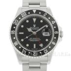 ロレックス GMTマスター2 デイト 黒黒ベゼル A番 16710 ROLEX 腕時計 ウォッチ 黒 ...