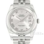 ロレックス デイトジャスト36 シルバー文字盤 ローマン ランダム 116200 ROLEX 腕時計