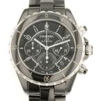 シャネル J12 41mm クロノグラフ ブラックセラミック H0940 CHANEL 腕時計 メン ...